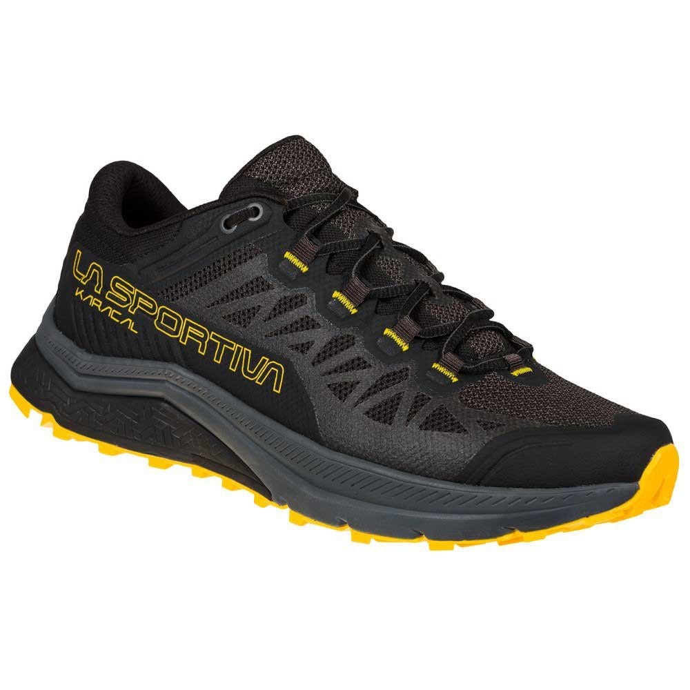 La Sportiva Karacal Trail Running Shoes 9 Black&Yellow (unique color!)